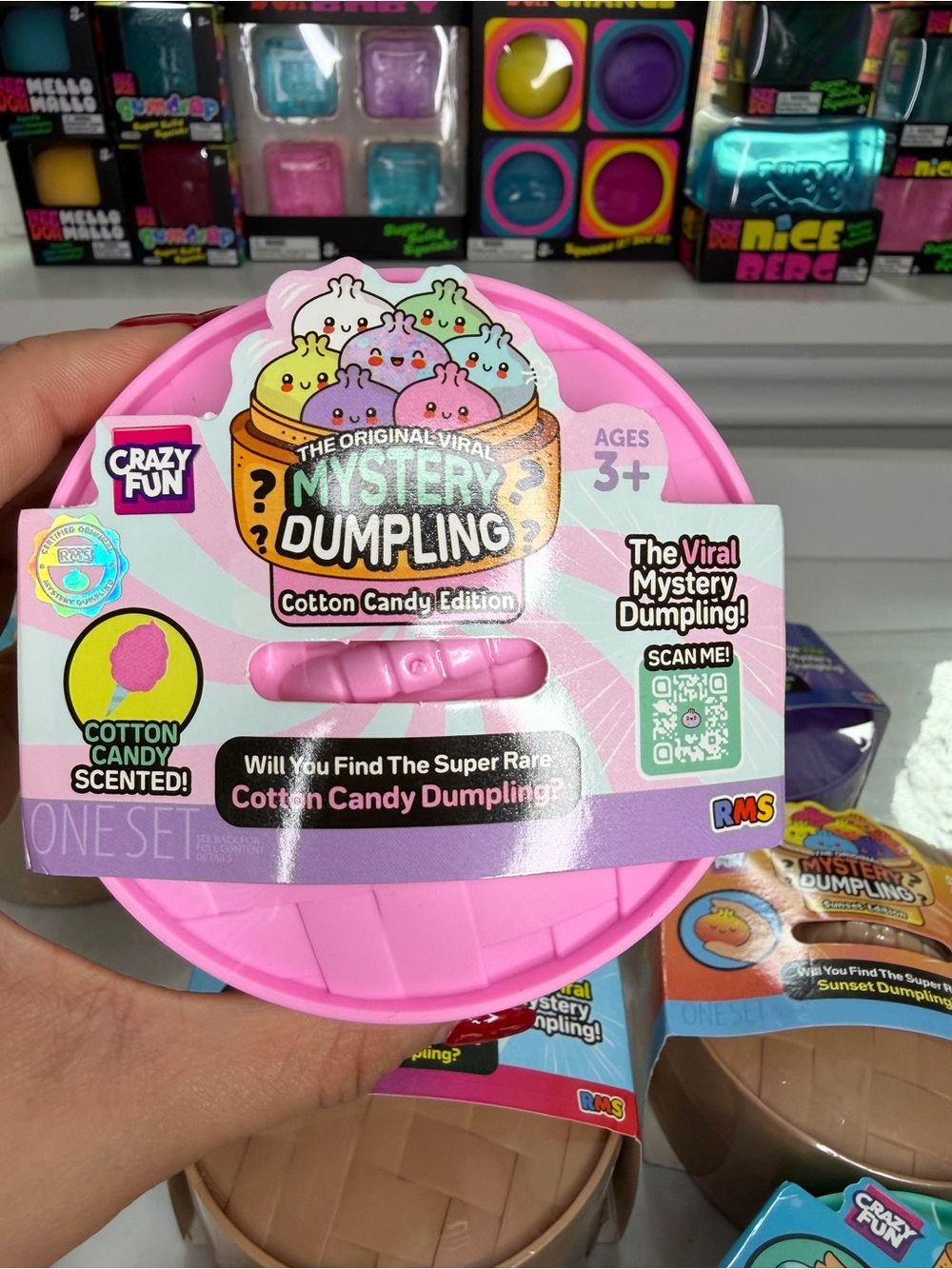 Cotton Candy Mystery Dumpling - Pink